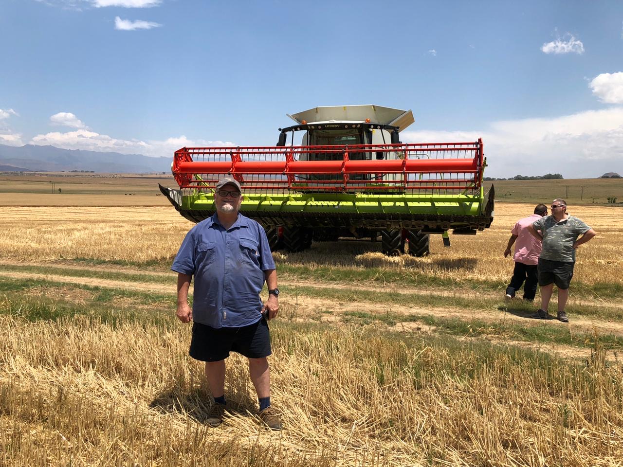 South Africa test sites on wheat farm 03
