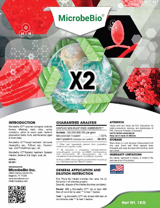 MICROBEBIO - BROCHURE - PEST PREVENT DISEASES - GRAPEFRUIT X2 MICROBEBIO - BROCHURE - PEST PREVENT DISEASES - GRAPEFRUIT X2