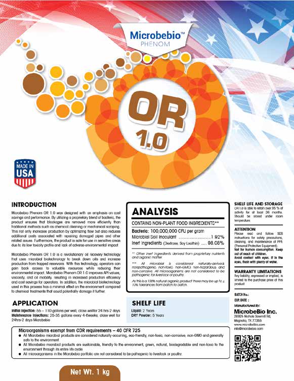 MICROBEBIO PHENOM-OIL REMIDIATION