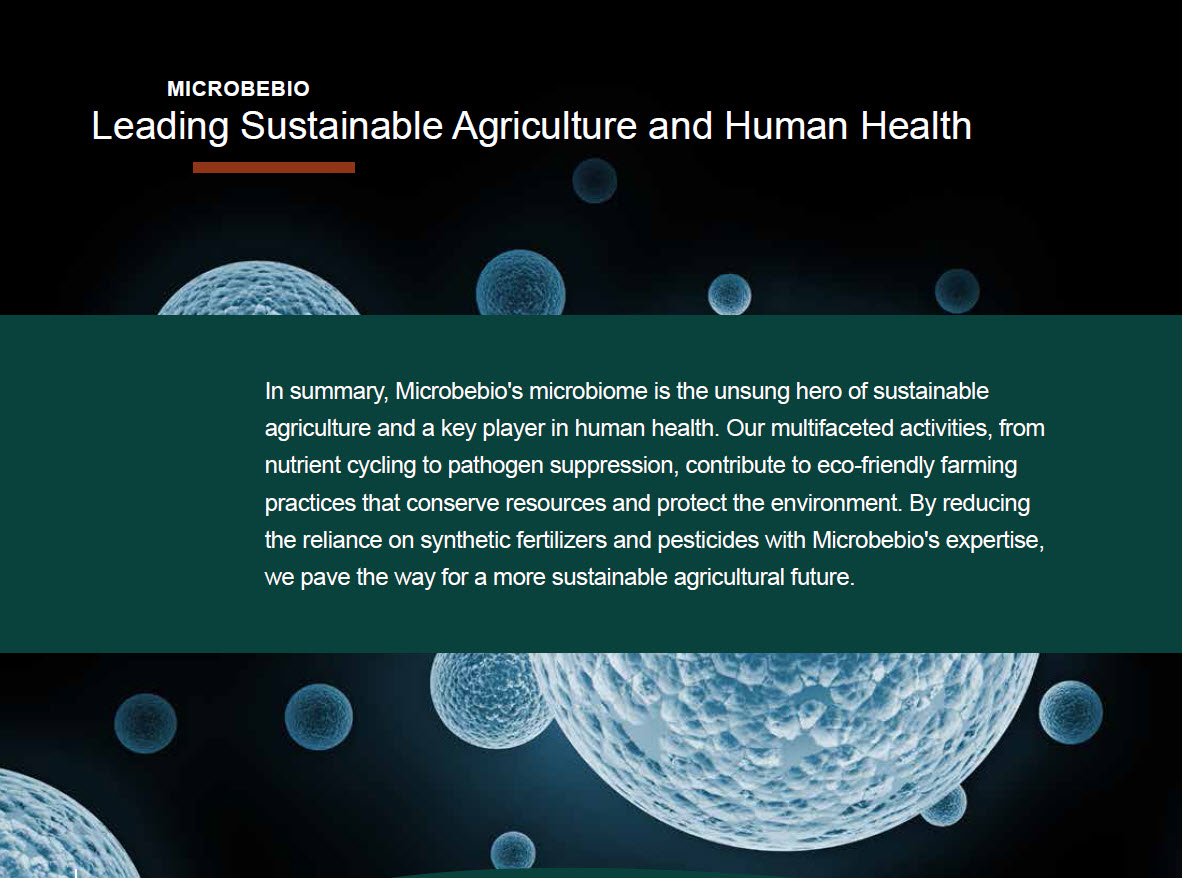 A Silent Hero for Sustainable Agriculture and Human Health 8